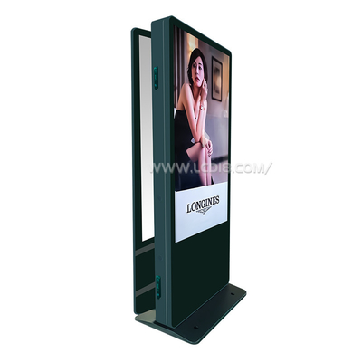 Display de video de LCD de dos lados Quioscos de publicidad de dos la pantalla de alta señalización