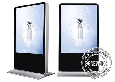 Perfiles de aluminio de Digitaces del soporte de 87 pulgadas de la pantalla sola de la publicidad para el mercado estupendo