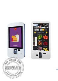 32 máquina del pago de Smart LCD del restaurante del quiosco Win10 del pago del servicio del uno mismo de la pulgada