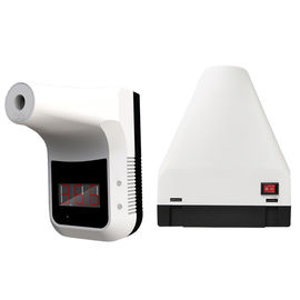 Termómetro libre del infrarrojo de la medida K3 IR LCD de la temperatura de la mano del soporte de la pared de la oficina